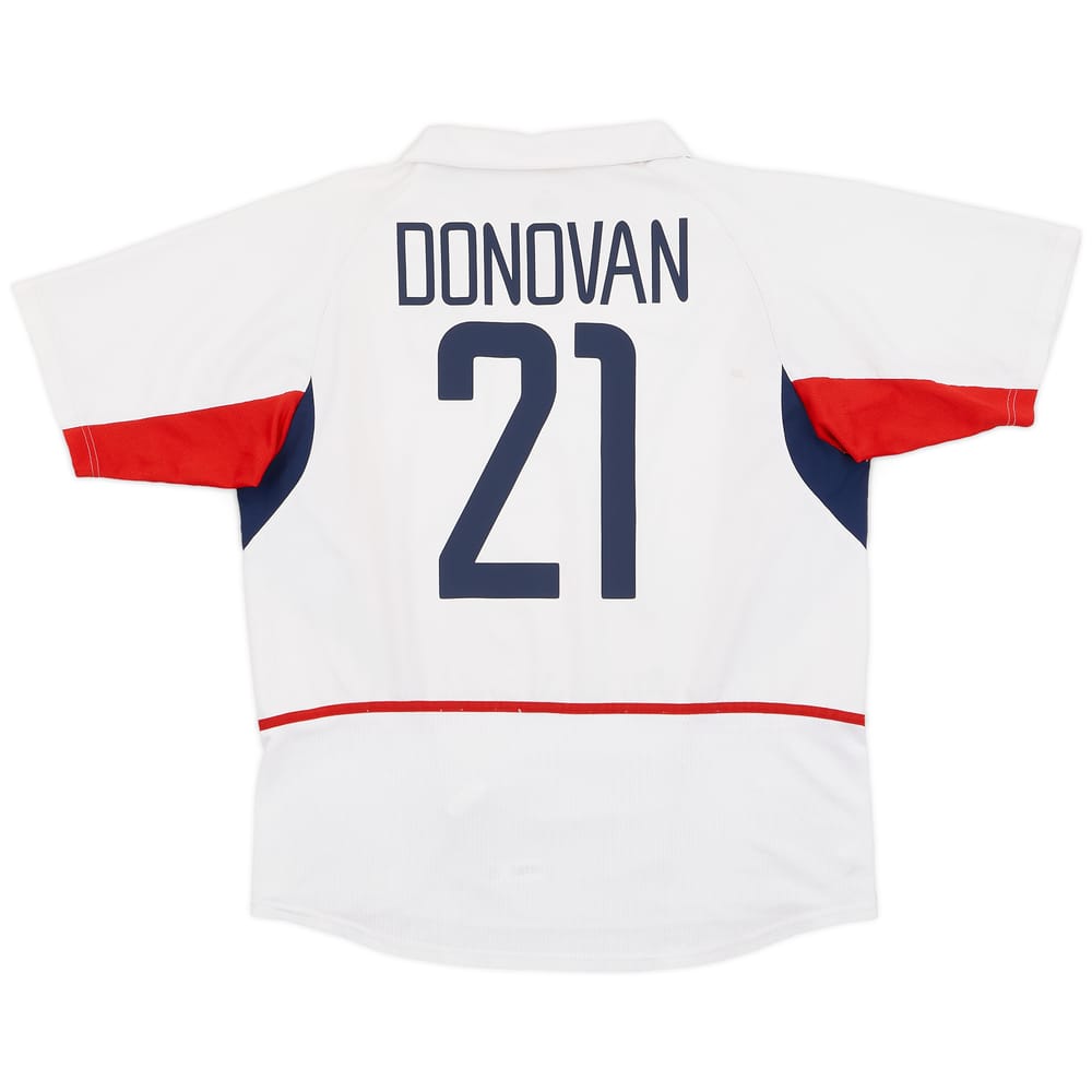 2002-03 USA Home Shirt Donovan #21 - 7/10 - (L)