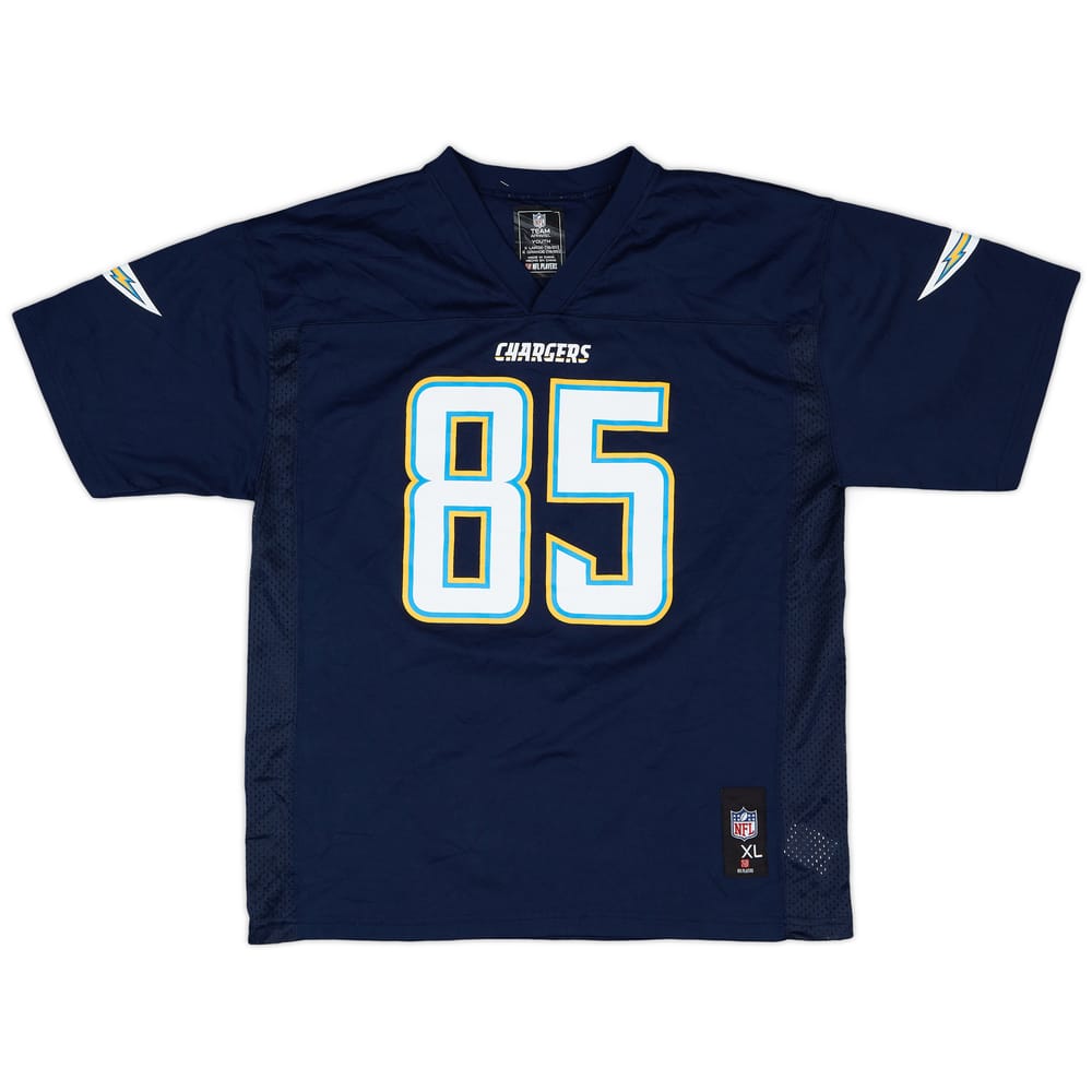 2013-16 San Diego Chargers Gates #85 NFL Replica Home Jersey - 9/10 - (XL.Boys)