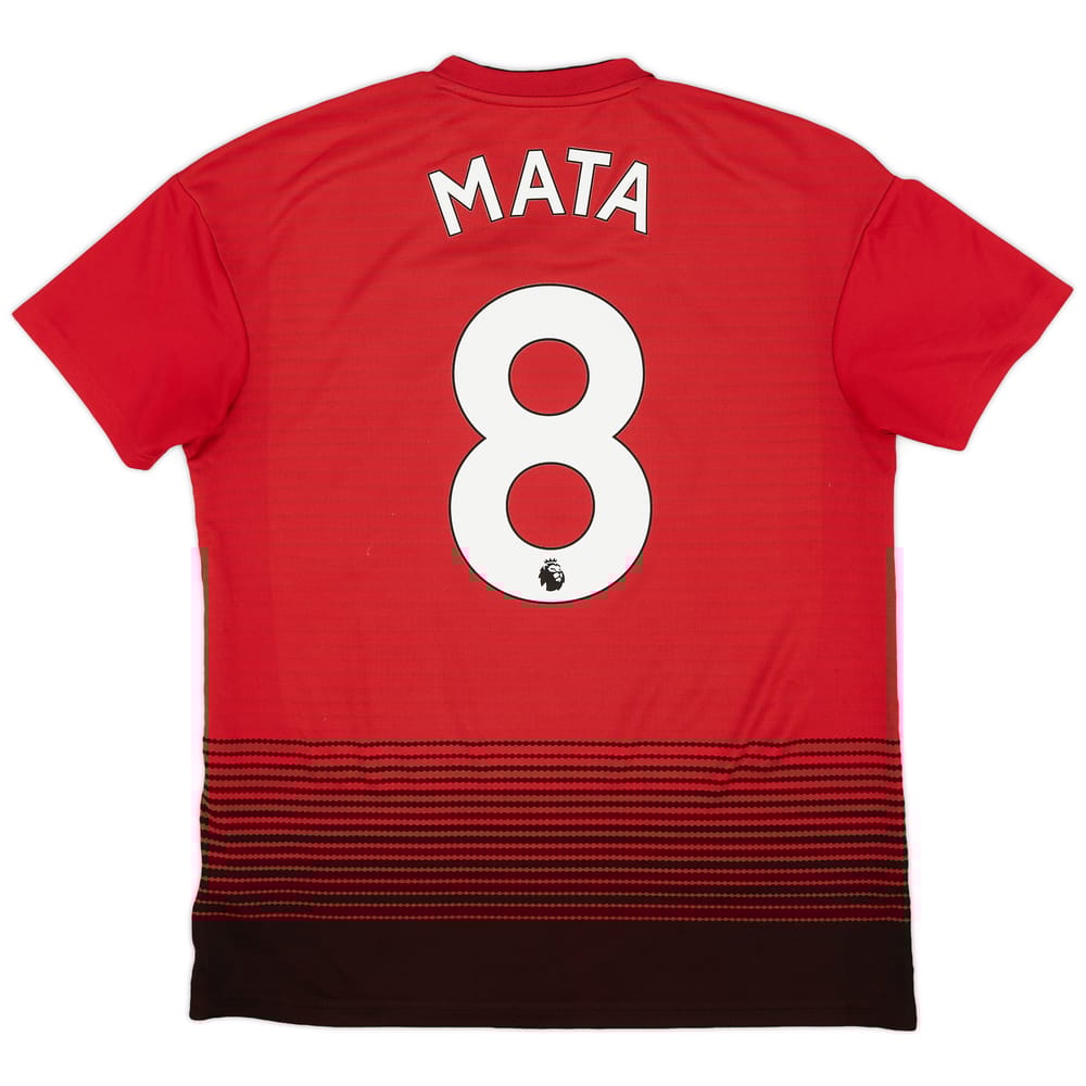 2018-19 Manchester United Home Shirt Mata #8 - 5/10 - (M)