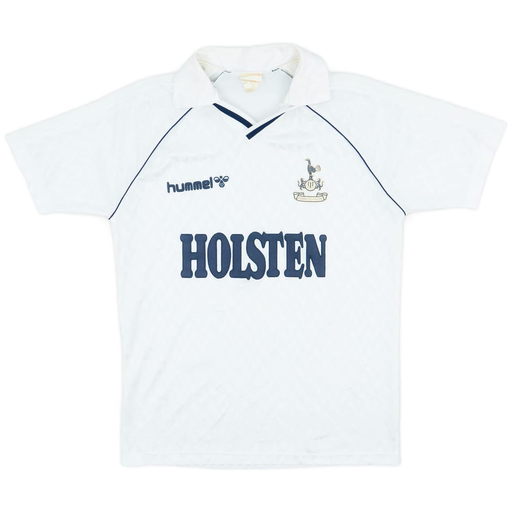 1987-89 Tottenham Home Shirt - 8/10 - (M)
