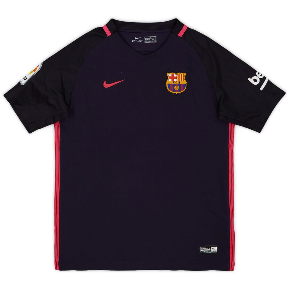 2017-18 Barcelona Third Shirt - 8/10 - (L.Boys)