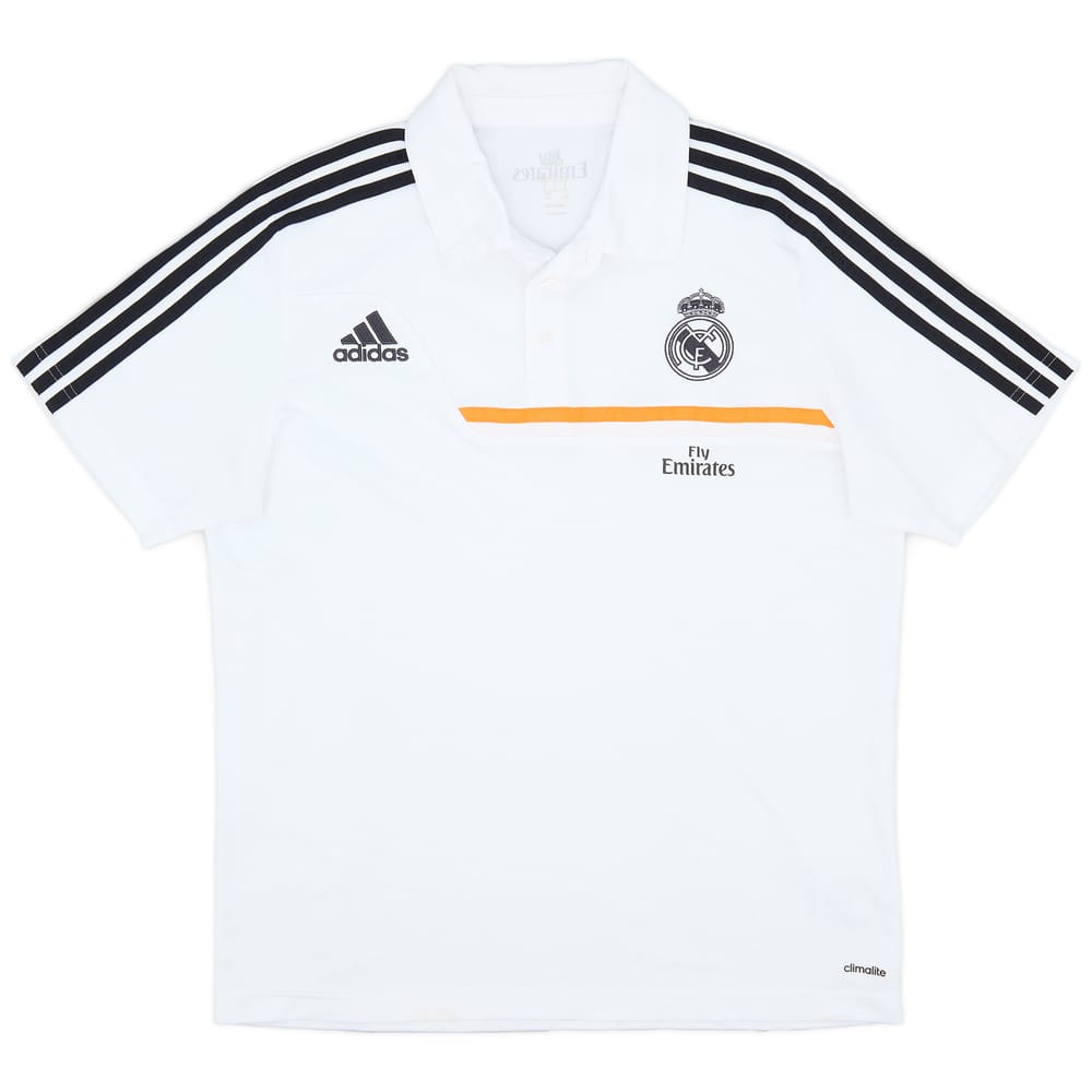 2013-14 Real Madrid adidas Polo Shirt - 8/10 - (L/XL)