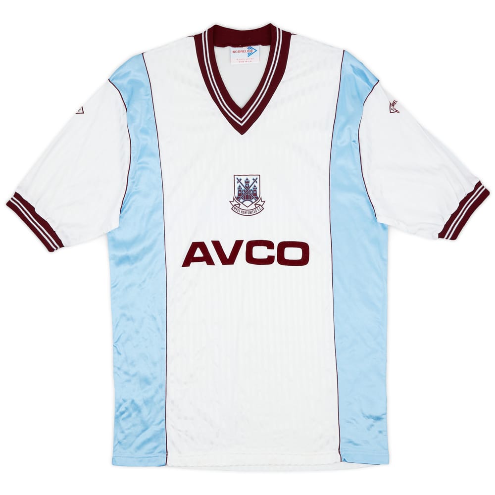 1987-89 West Ham Away Shirt - 10/10 - (M)