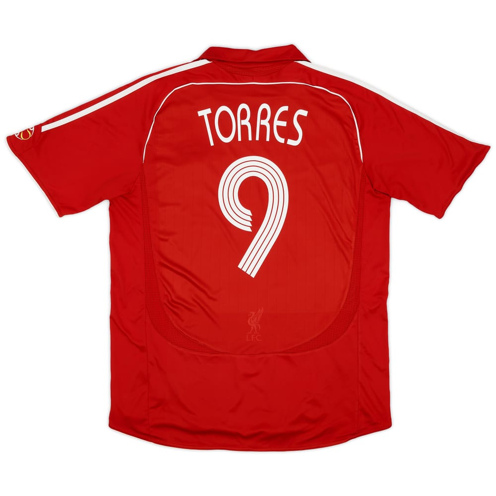 2006-08 Liverpool Home Shirt Torres #9 - 6/10 - (XL)