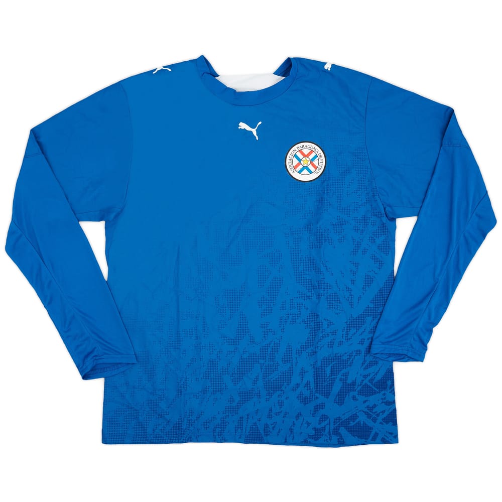 2006-07 Paraguay Away L/S Shirt - 4/10 - (L)