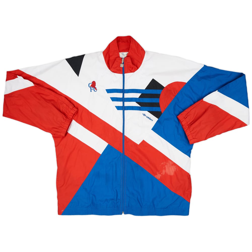 1991-93 Chelsea Umbro Track Jacket - 6/10 - (XXL)