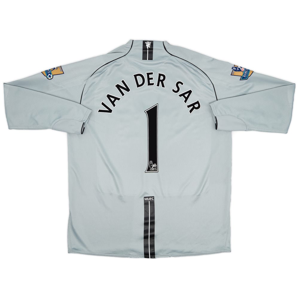 2007-08 Manchester United Player Issue GK Shirt Van Der Sar #1 - 9/10 - (XXL)