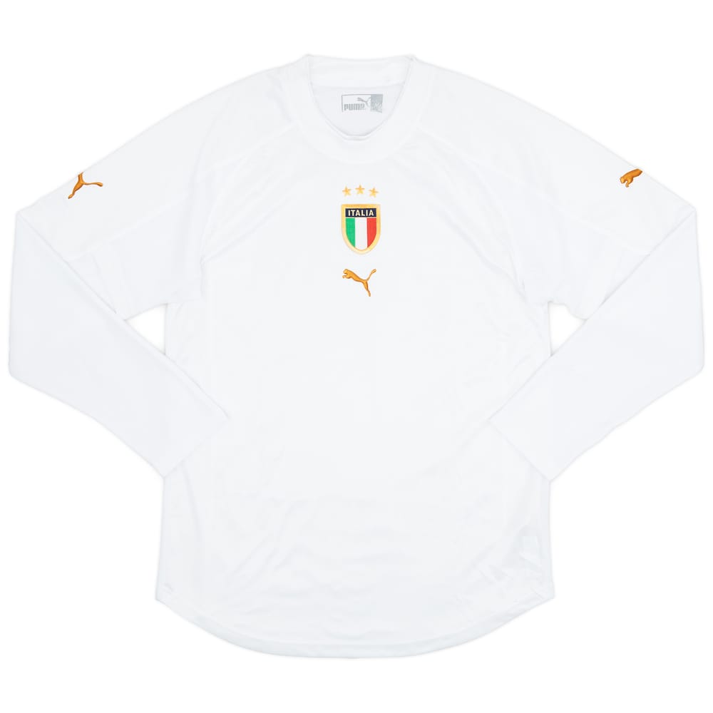 2004-06 Italy Away L/S Shirt - 4/10 - (M)