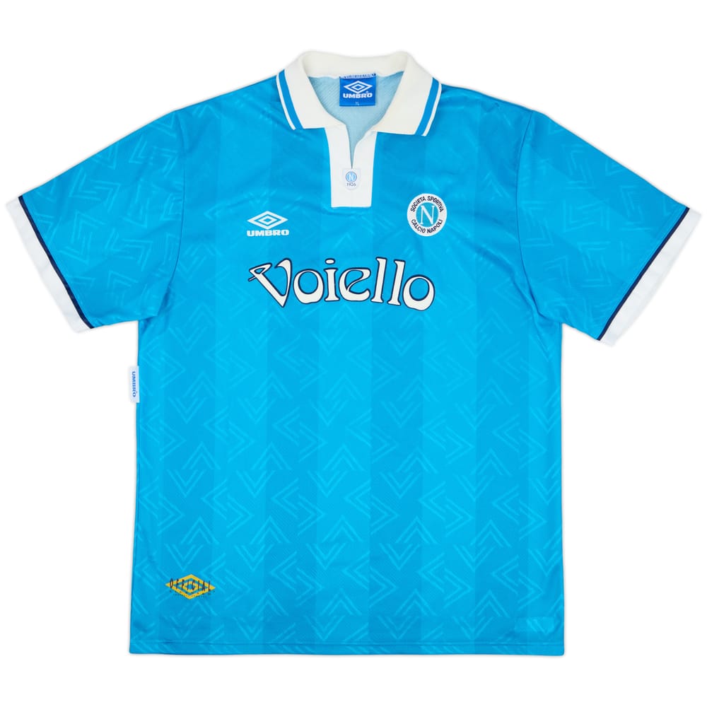 1993-94 Napoli Home Shirt - 9/10 - (XL)