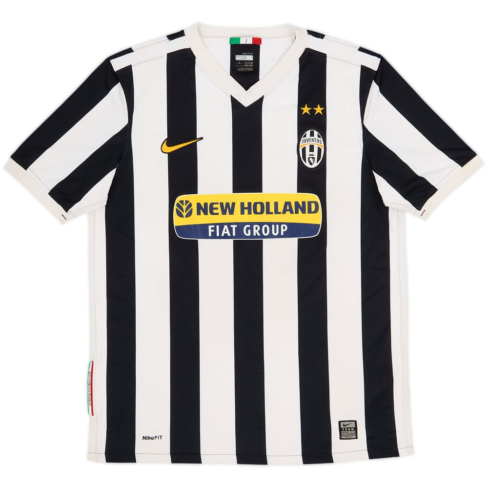 2009-10 Juventus Home Shirt - 5/10 - (XL.Boys)