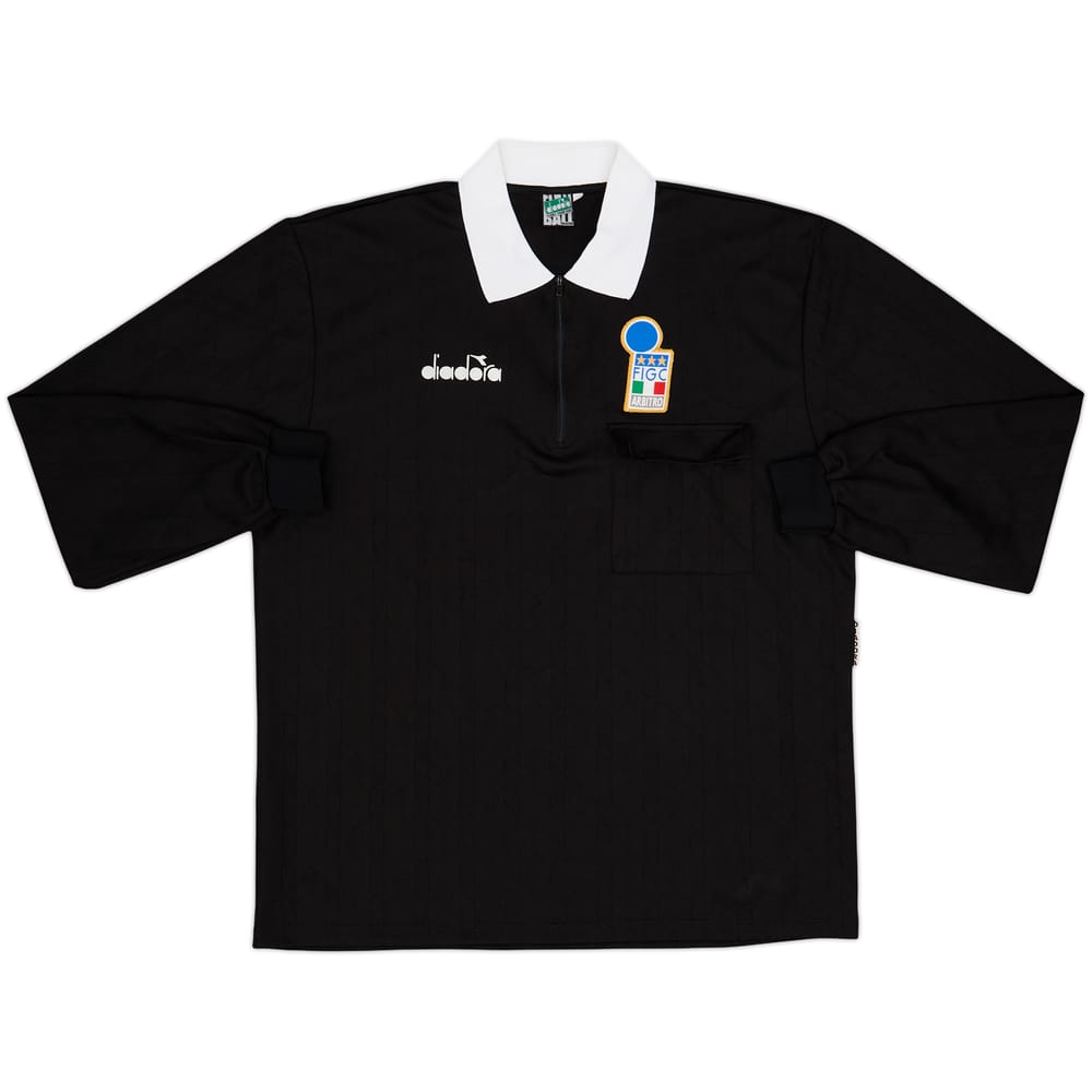 1994-95 Italy Diadora Referee L/S Shirt - 9/10 - (XXL)