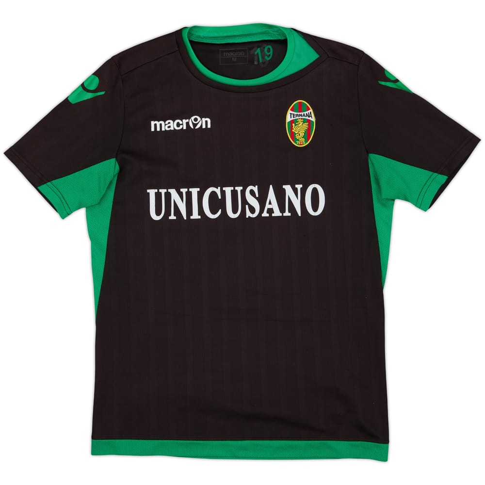 2016-17 Ternana Macron Player Issue Training Shirt #19 - 6/10 - (M)