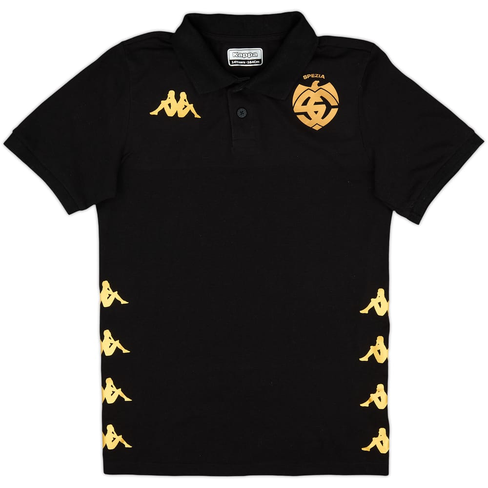 2023-24 Spezia Kappa Polo Shirt - 8/10 - (L.Boys)