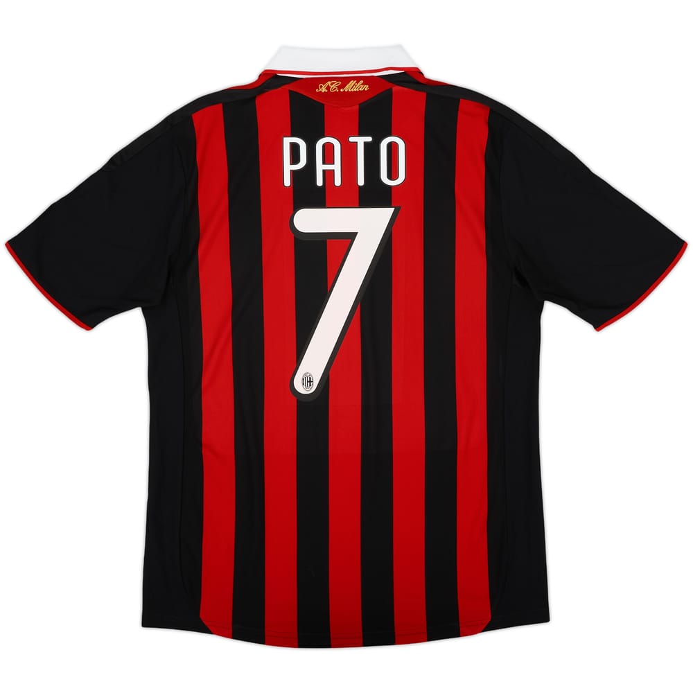 2009-10 AC Milan Home Shirt Pato #7 - 10/10 - (M)