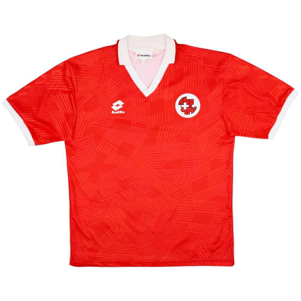1992-93 Suiza Local Camiseta - 8/10 - (L)