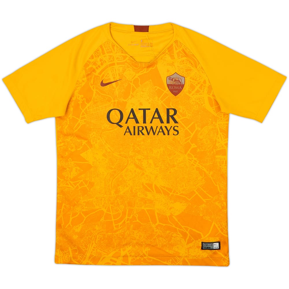 2018-19 Roma Third Shirt - 6/10 - (L.Boys)