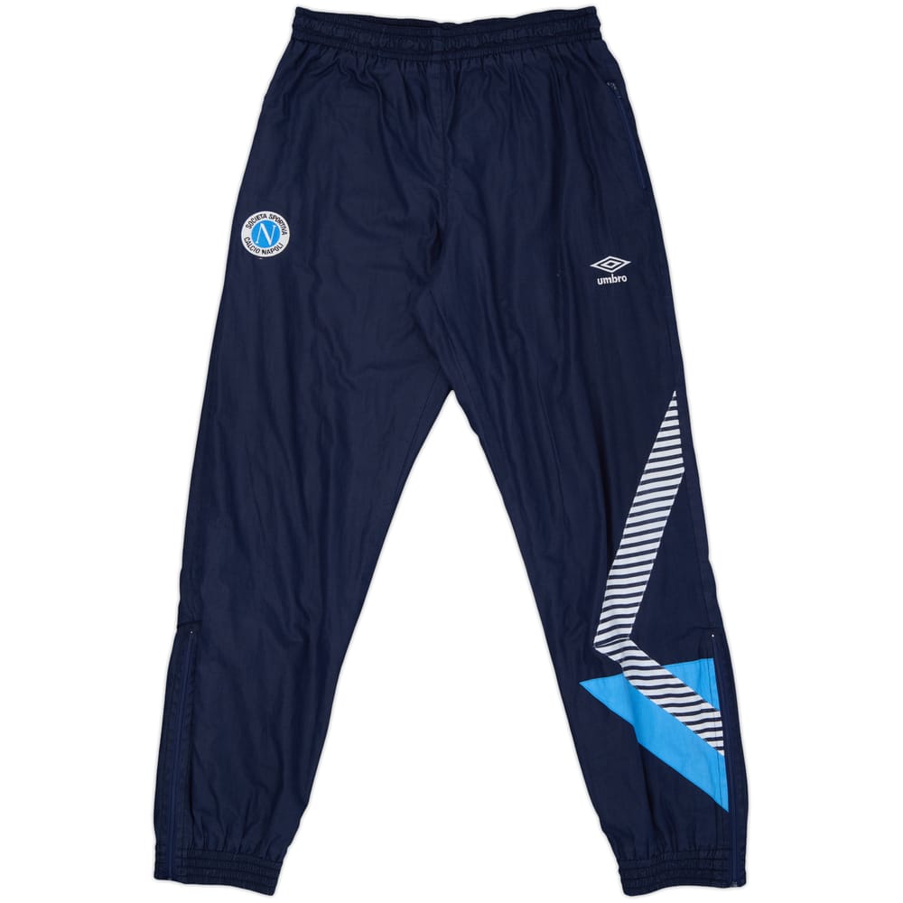 1991-93 Napoli Umbro Track Pants/Bottoms - 8/10 - (L)