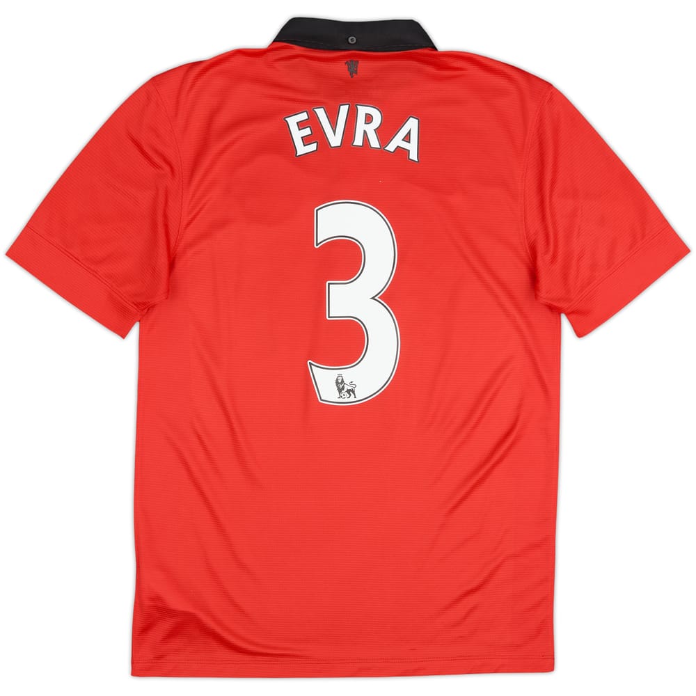 Camiseta de local del Manchester United 2013-14 Evra #3 - 6/10 - (S)
