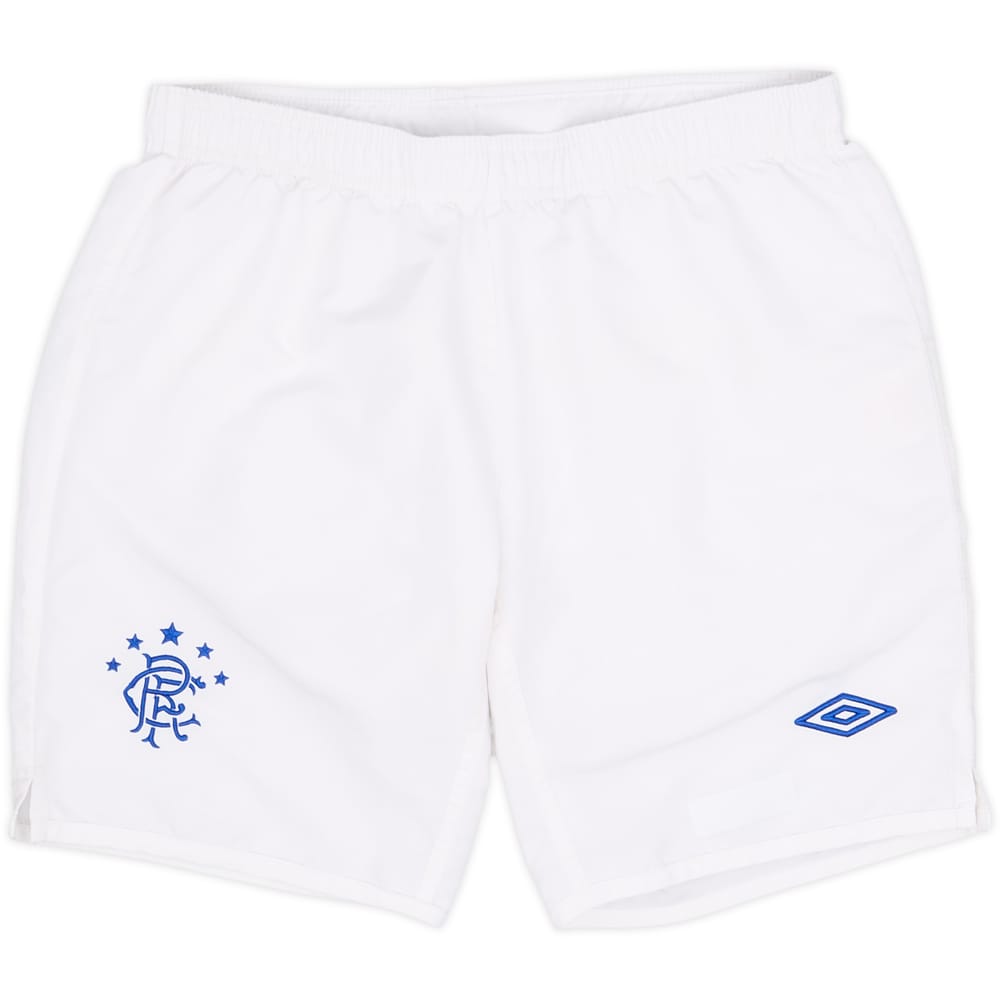 2010-11 Rangers Home Shorts - 8/10 - (XL.Boys)