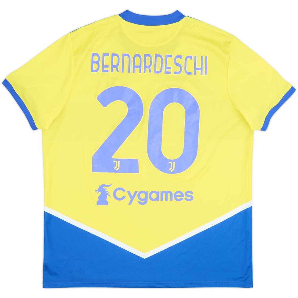2021-22 Juventus Third Shirt Bernardeschi #20 - 8/10 - (XL)