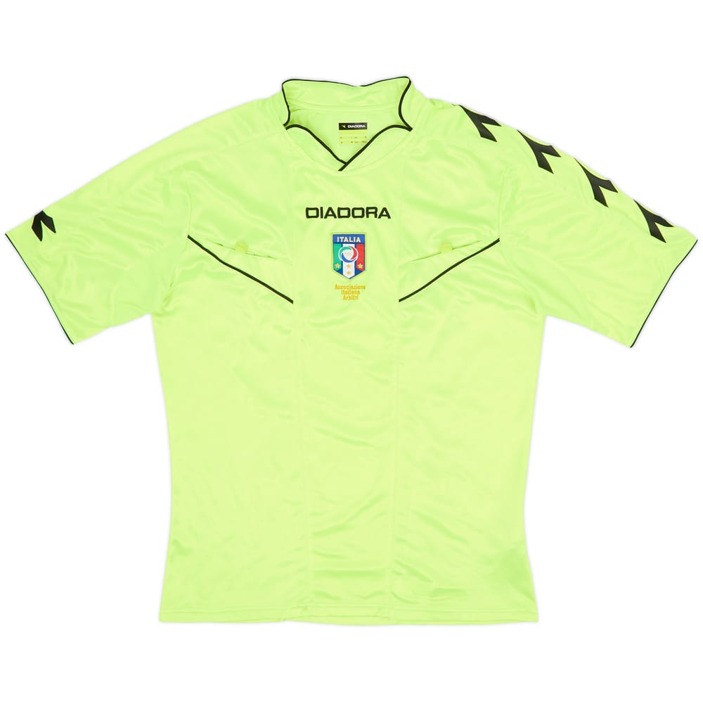 2013-15 Italy Diadora Referee Shirt - 8/10 - (M)