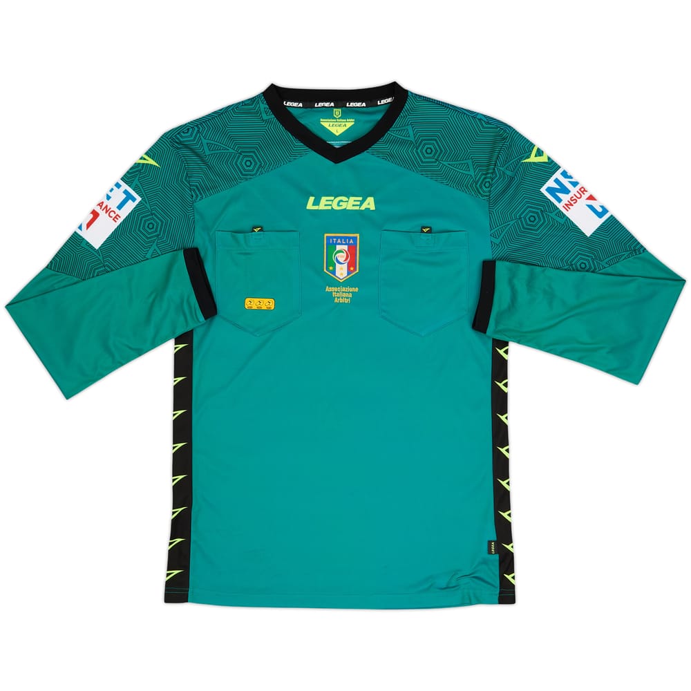 2022-23 Italy Legea Referee L/S Shirt - 9/10 - (L)