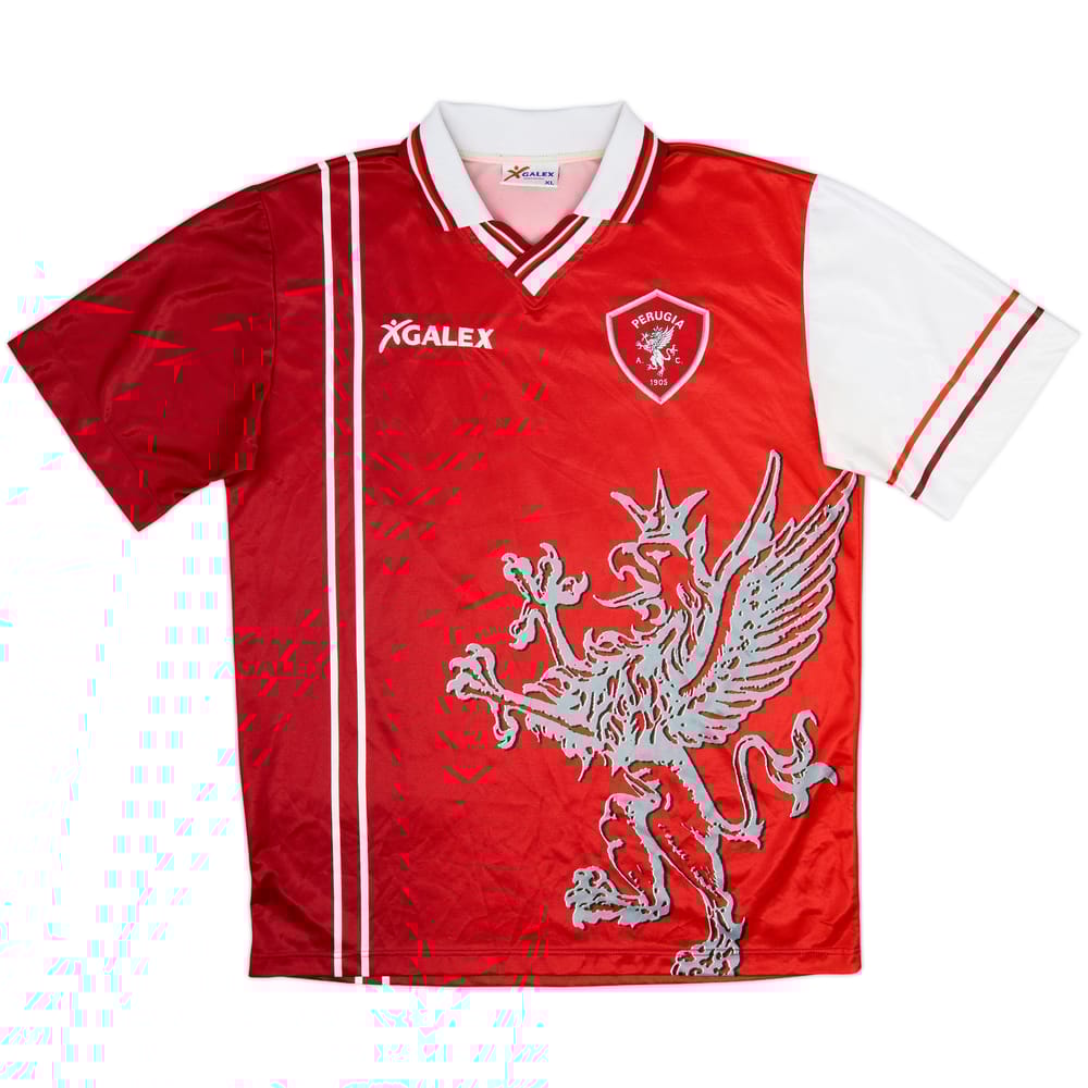 Camiseta de local de Perugia 1998-99 #11 - 7/10 - (XL)