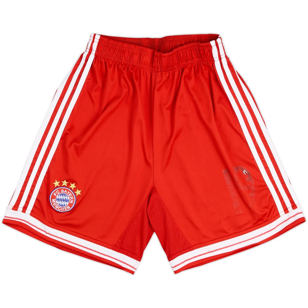 2013-14 Bayern Munich Home Shorts #19 - 4/10 - (L.Boys)