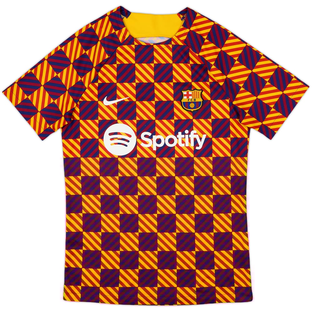 2023-24 Barcelona Nike Training Shirt - 10/10 - (S)