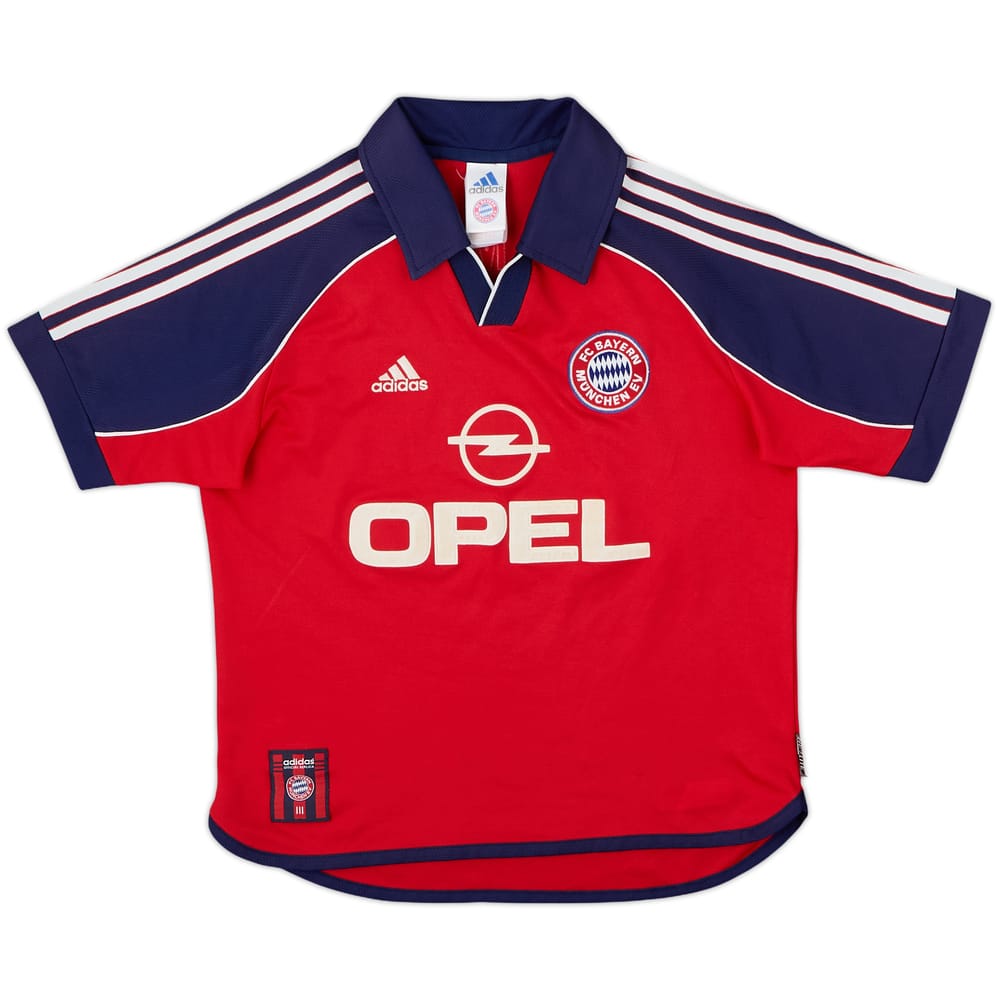 1999-01 Bayern Múnich Camiseta Local - 8/10 - (L.Boys)