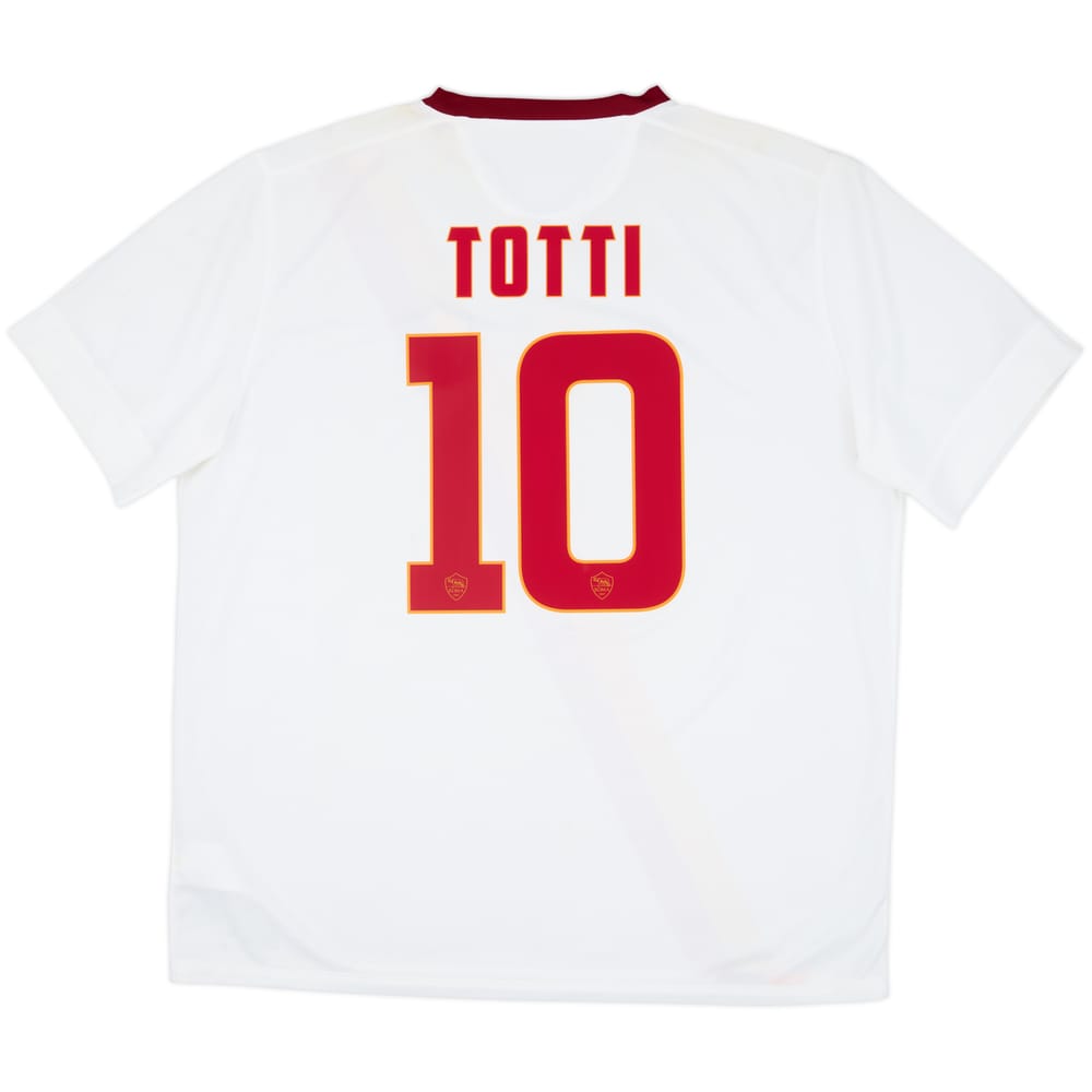 2014-15 Roma Away Shirt Totti #10 - 6/10 - (XXL)