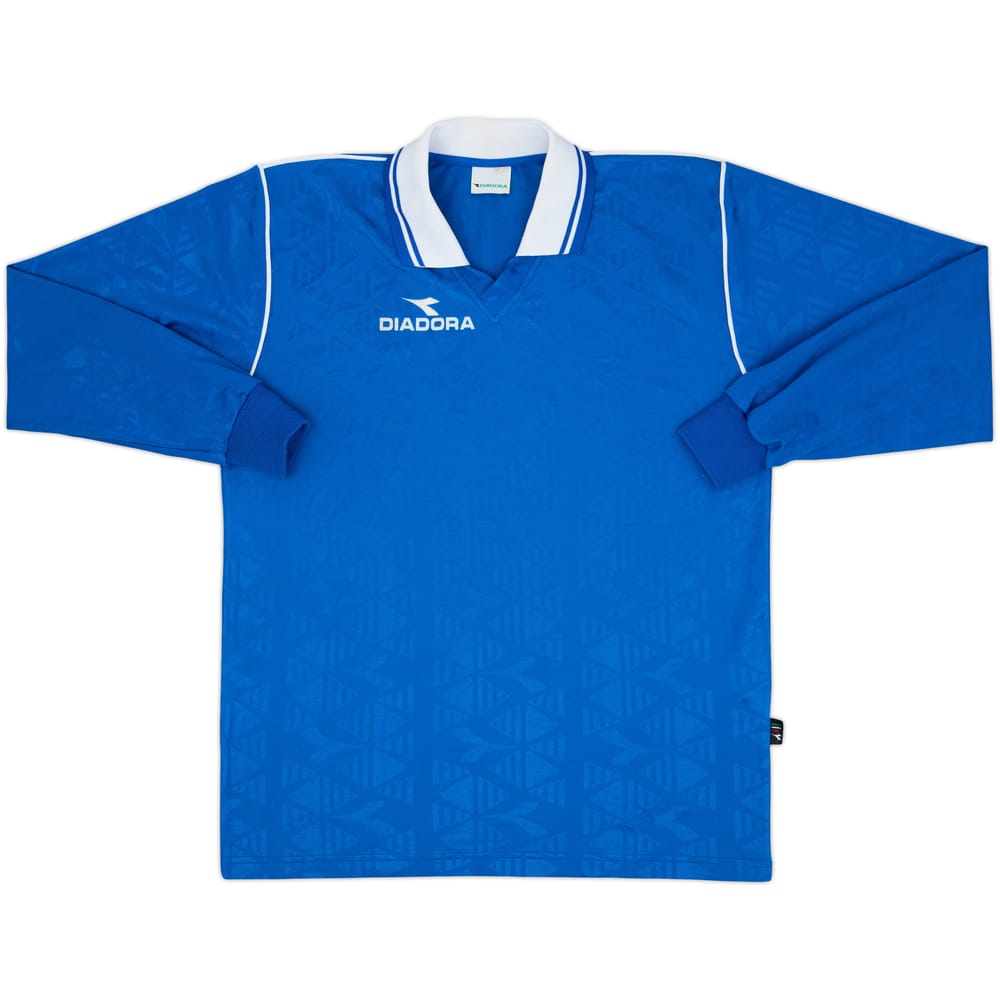 1990s Diadora Template L/S Shirt - 9/10 - (L)