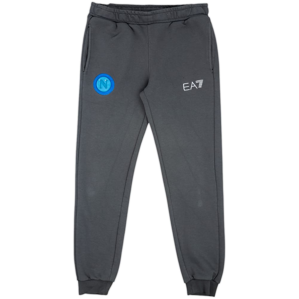 2021-22 Napoli EA7 Track Pants/Bottoms - 4/10 - (L.Boys)