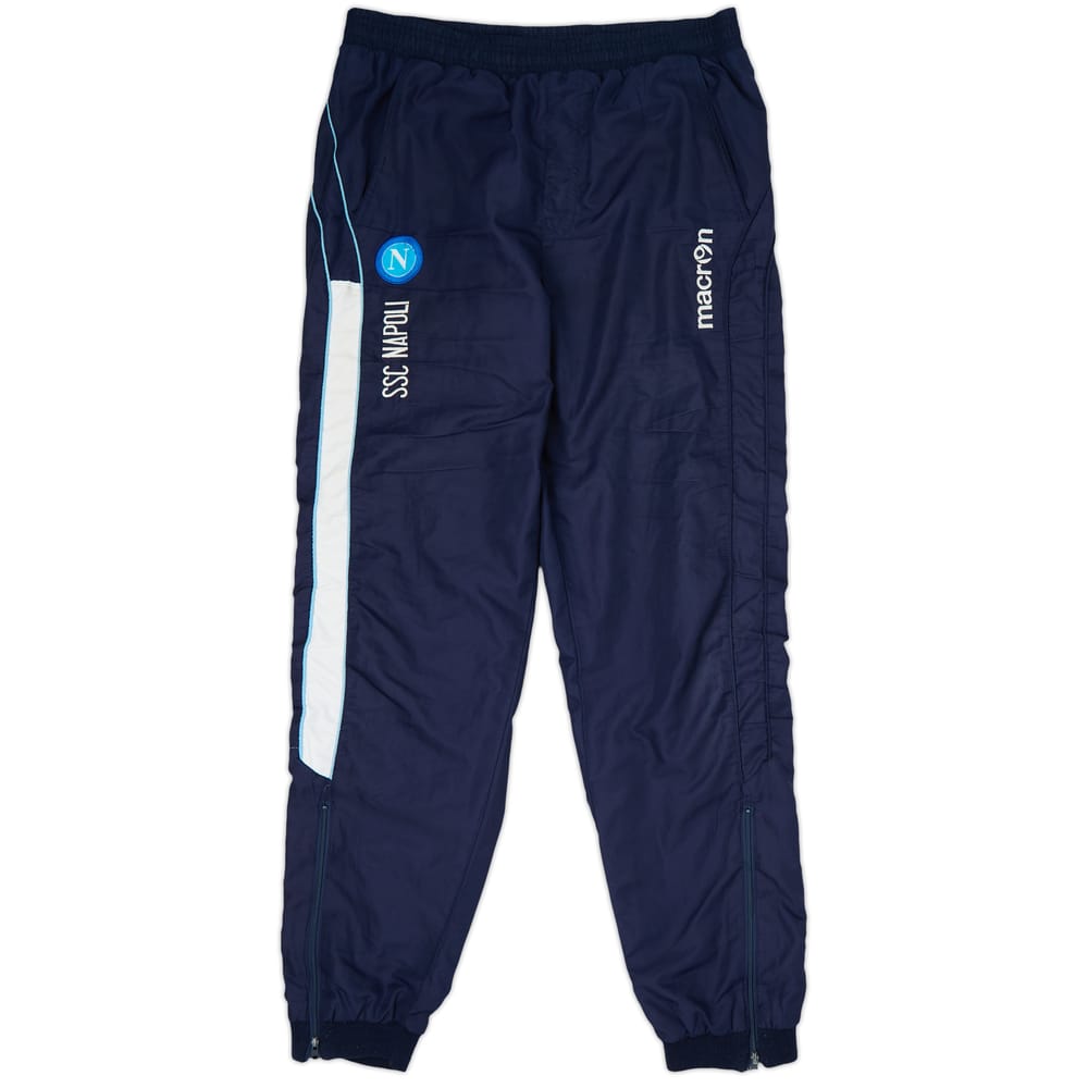 2011-12 Napoli Macron Track Pants/Bottoms - 7/10 - (S)