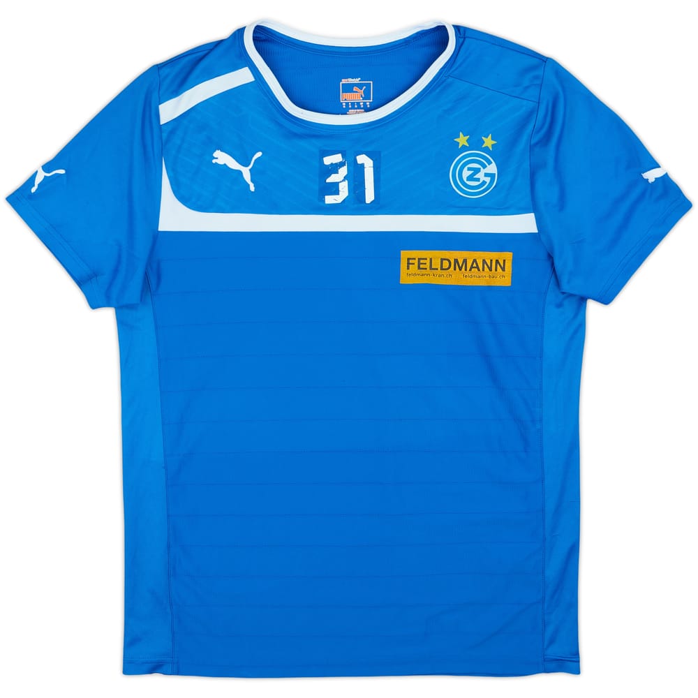 Camiseta Puma de entrenamiento versión jugador del Grasshoppers 2018-19 #31 - 5/10 - (M)