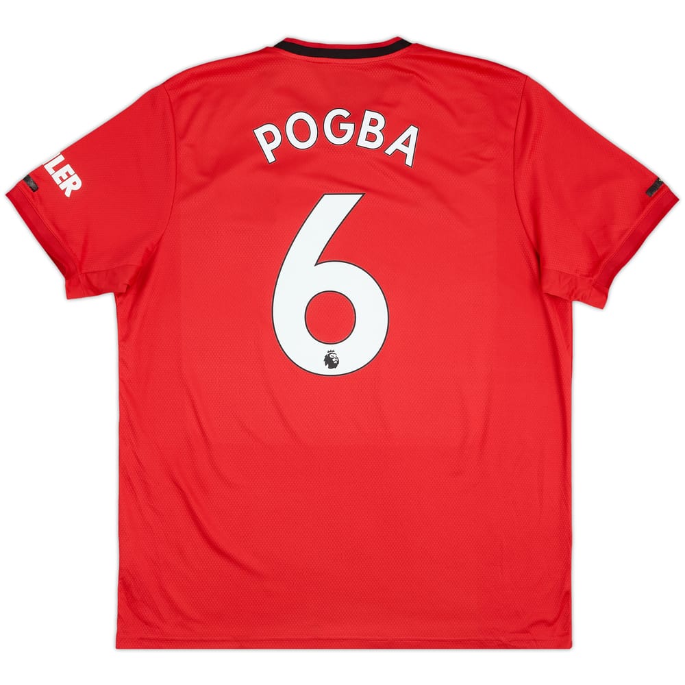 2019-20 Manchester United Home Shirt Pogba #6 - 5/10 - (XL)