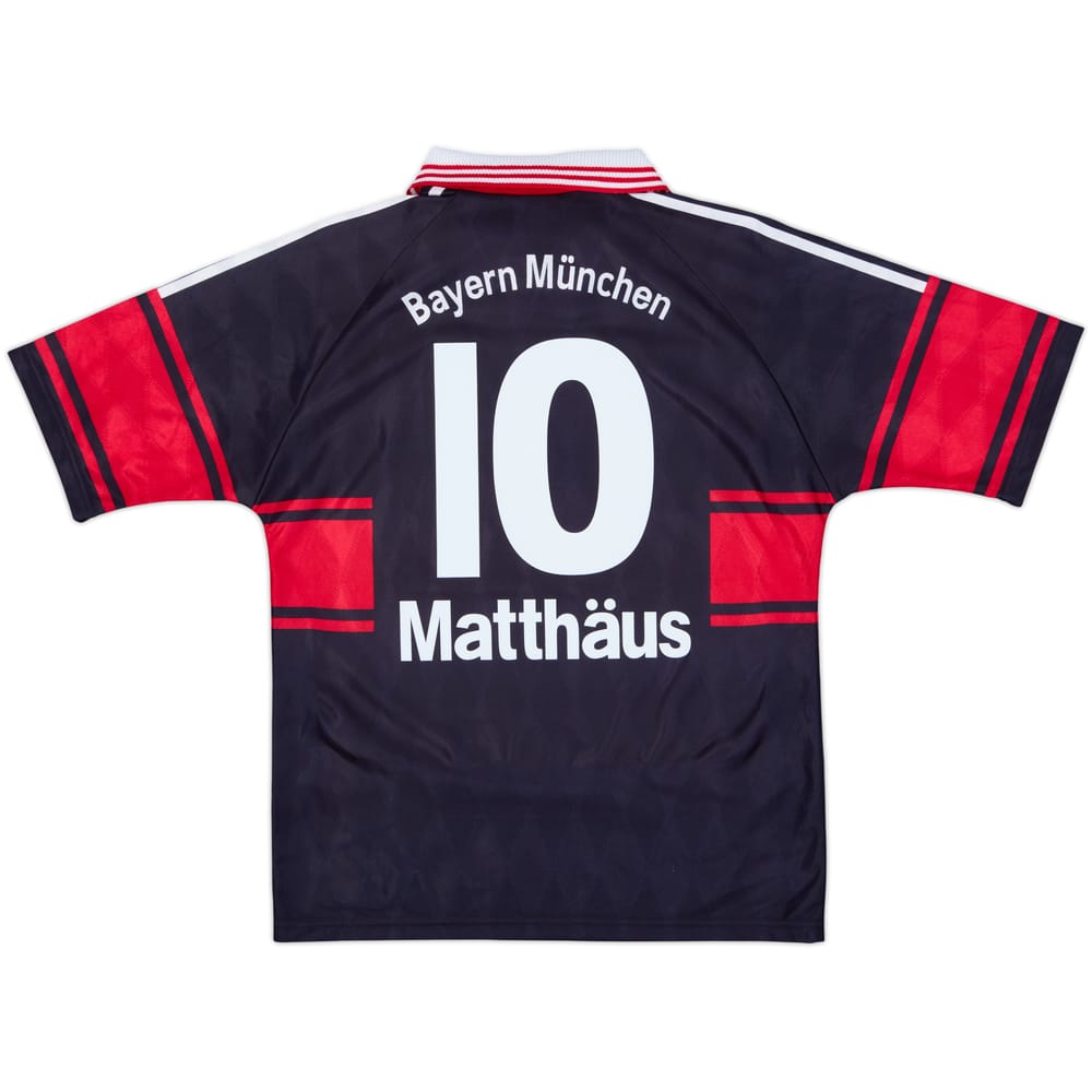 1997-99 Bayern Munich Home Shirt Matthaus #10 - 8/10 - (XL.Boys)