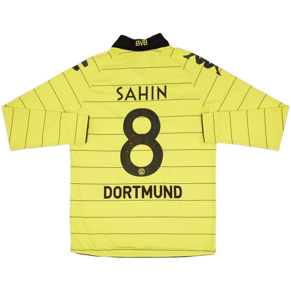 2010-11 Borussia Dortmund Home L/S Shirt Sahin #8 - 6/10 - (L)