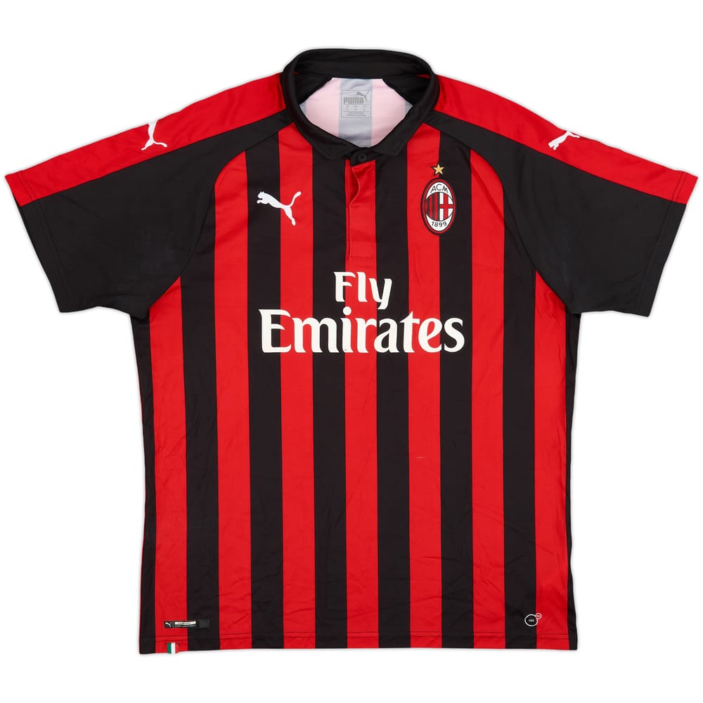 2018-19 AC Milan Home Shirt - 7/10 - (XL)