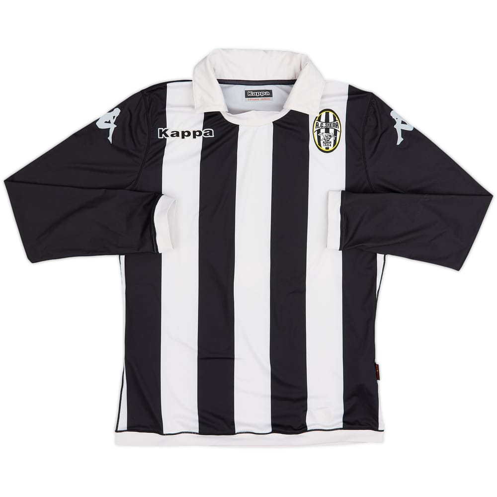 Camiseta de local del Siena 2013-14 Manga Larga #8 - 4/10 - (Niños XL)