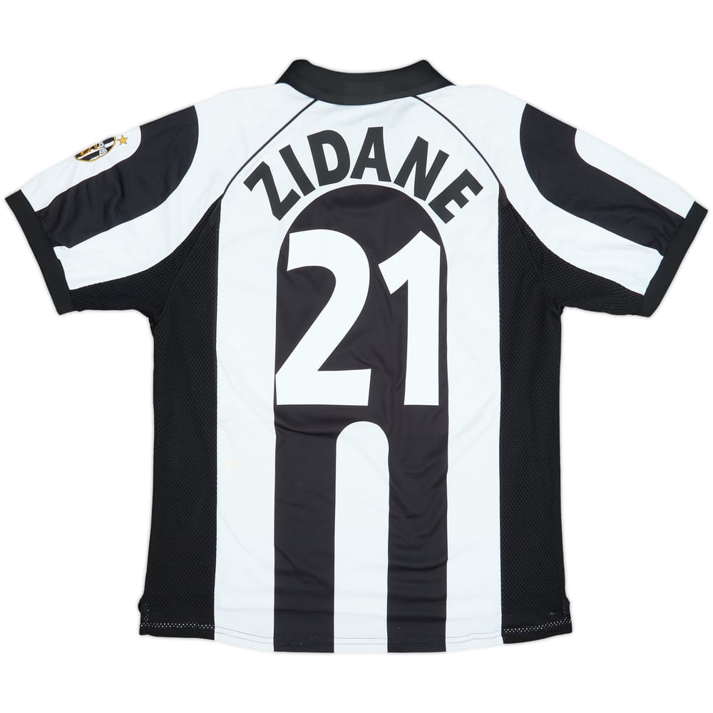 1997-98 Juventus Centenario Camiseta Local Zidane #21 - 6/10 - (XL)