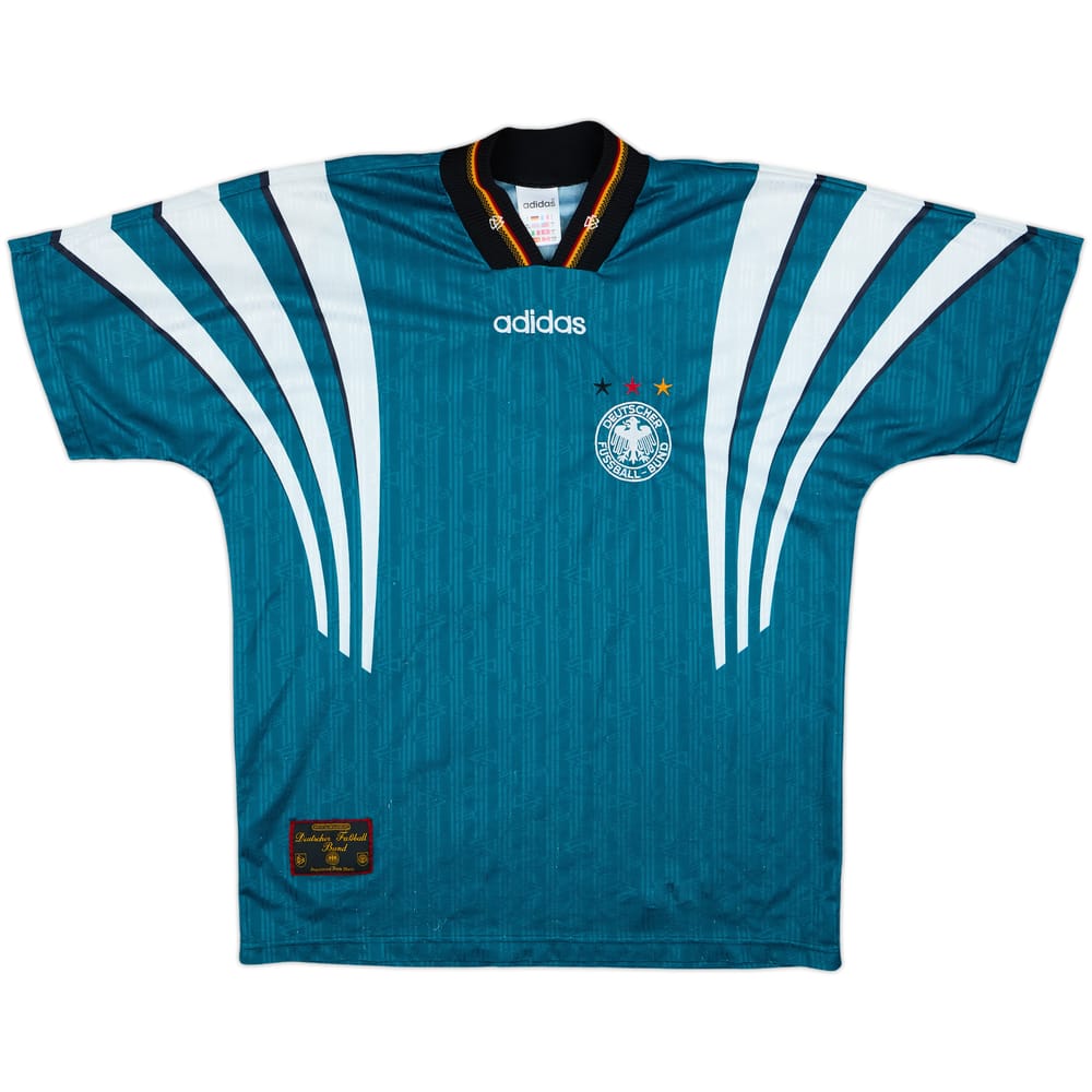 Camiseta de visitante de Alemania 1996-98 Kilnsmann #18 - 7/10 - (L)
