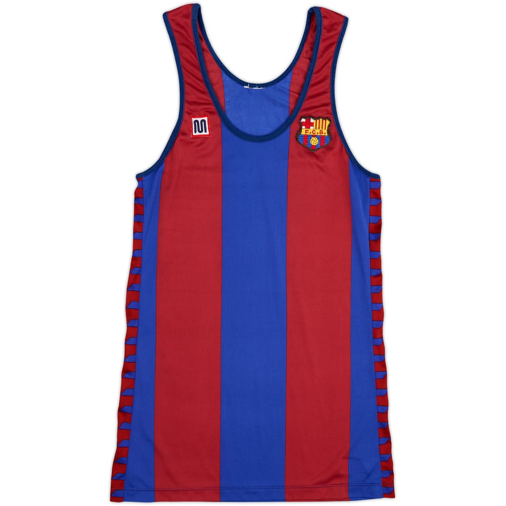1984-89 Barcelona Meyba Training Vest - 9/10 - (S)