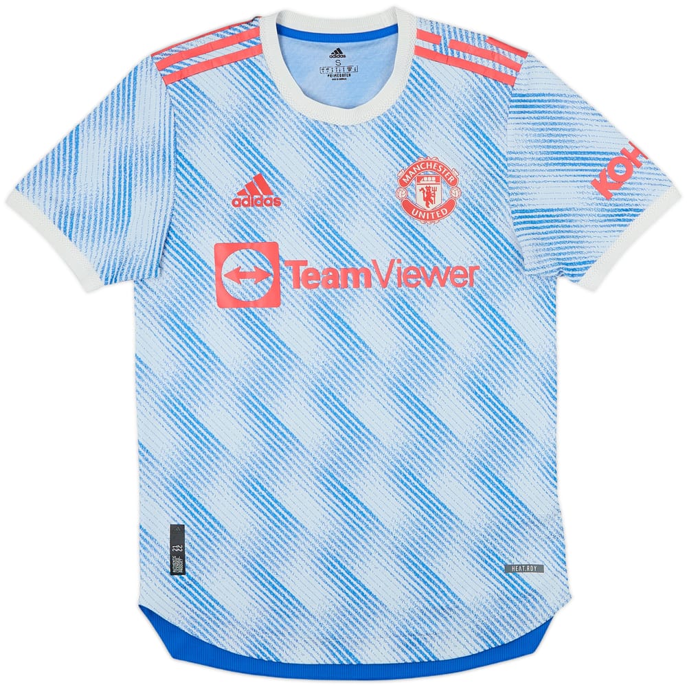 2021-22 Manchester United Authentic Away Shirt - 4/10 - (S)