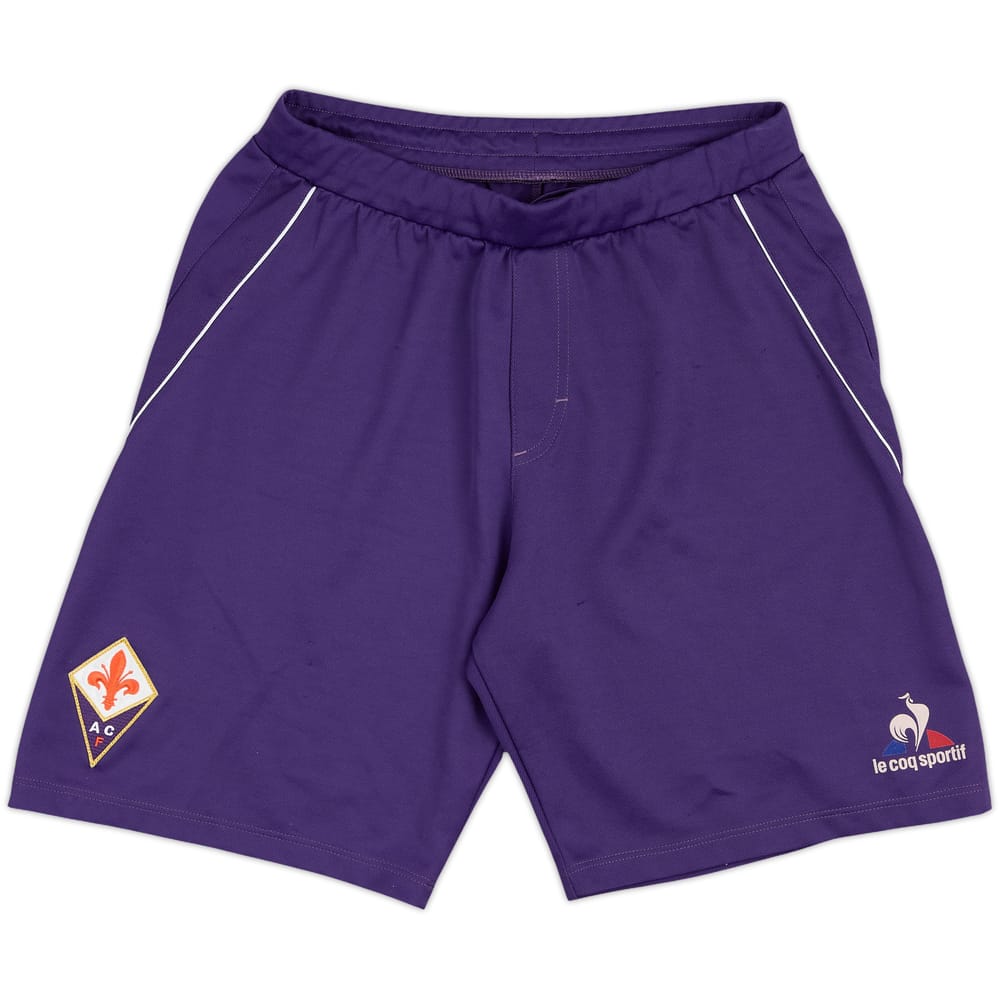 2015-16 Fiorentina Home Shorts - 8/10 - (L.Boys)