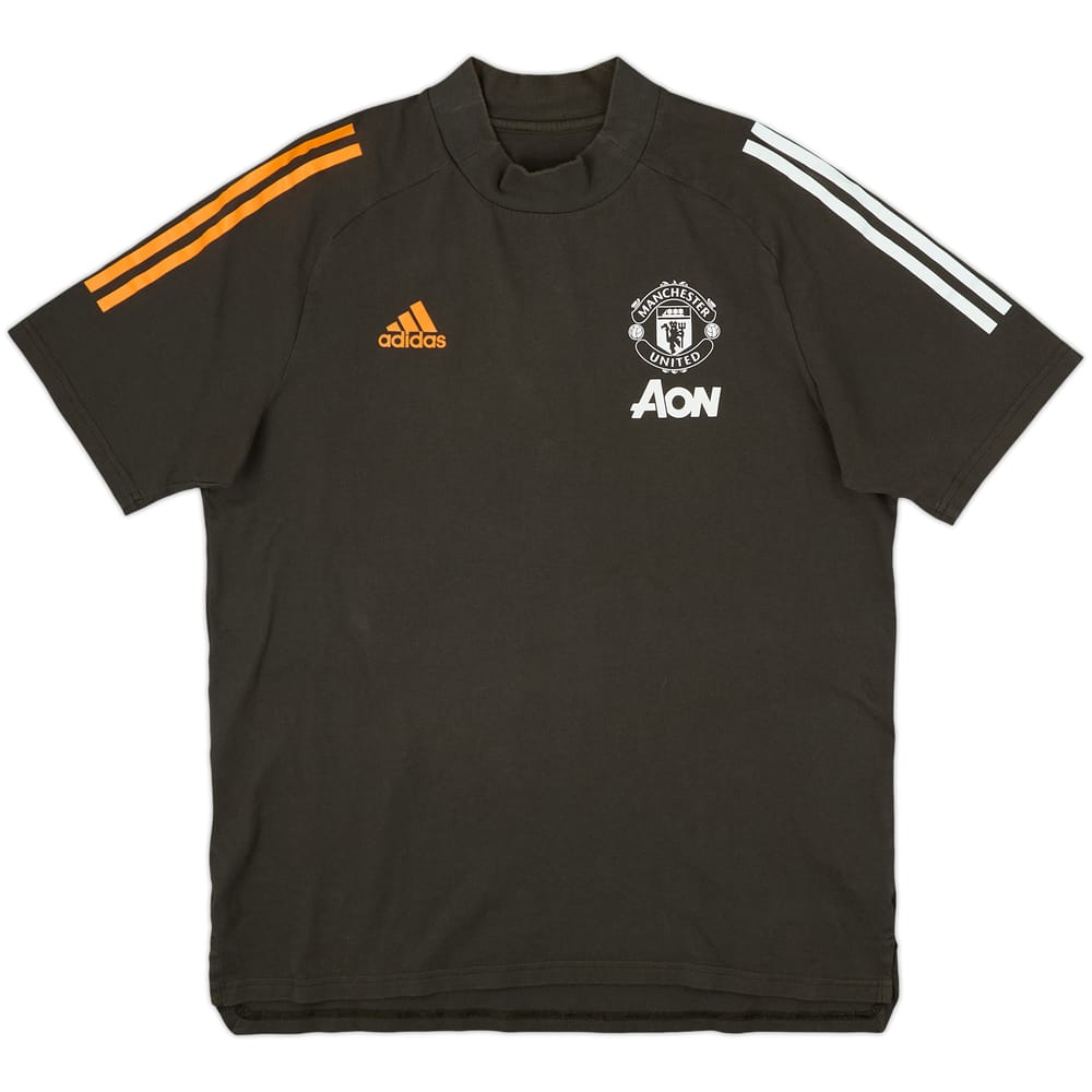 2020-21 Manchester United adidas Cotton Tee - 6/10 - (L)