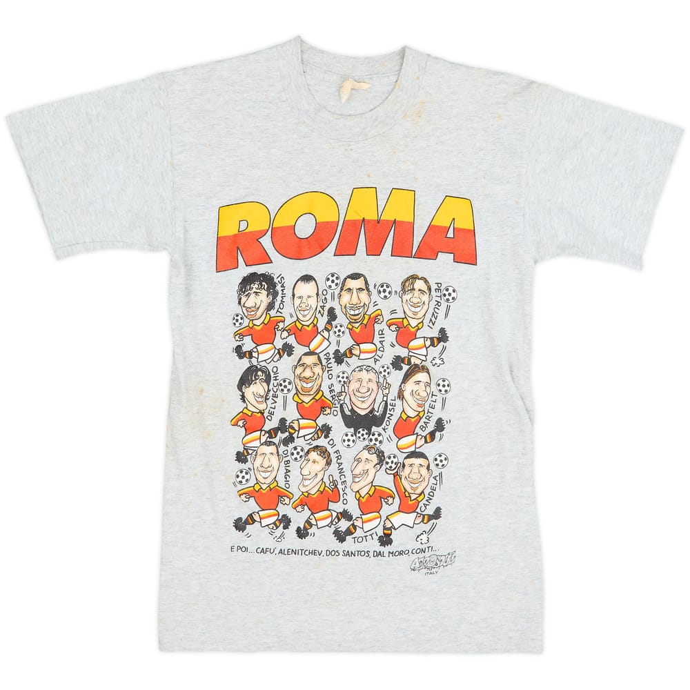 1998-99 Roma Graphic Tee - 5/10 - (S)