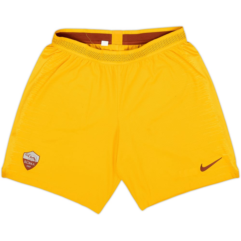 2018-19 Roma Player Issue Third Shorts - 6/10 - (L)