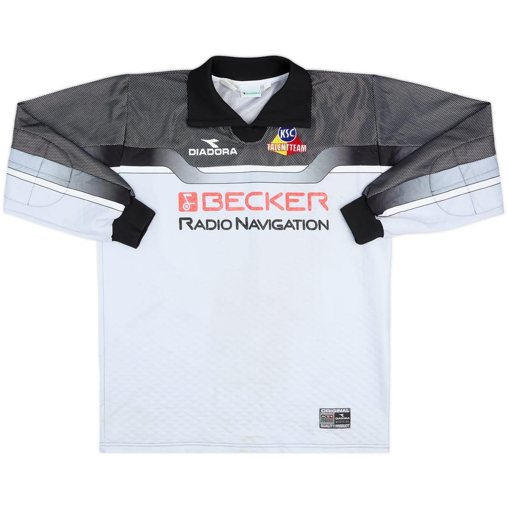 Camiseta de portero de Karlsruher Academy 1999-00 - 8/10 - (XL)