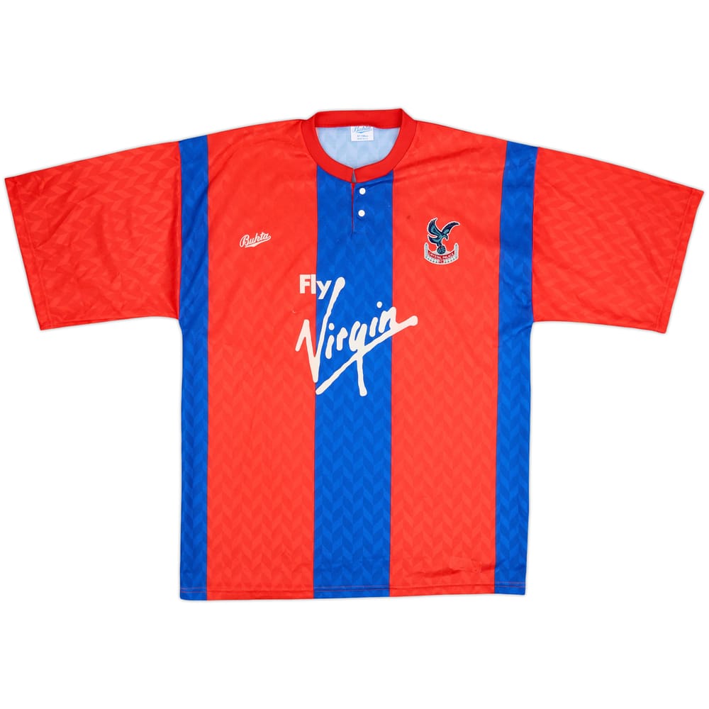 1990-91 Crystal Palace Home Shirt - 8/10 - (L)